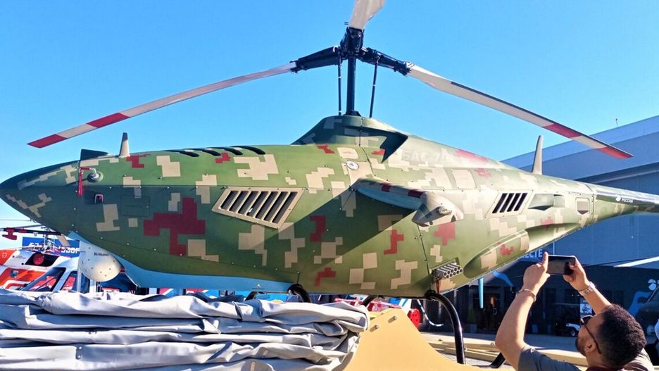 Bezzałogowy śmigłowiec BAS-750