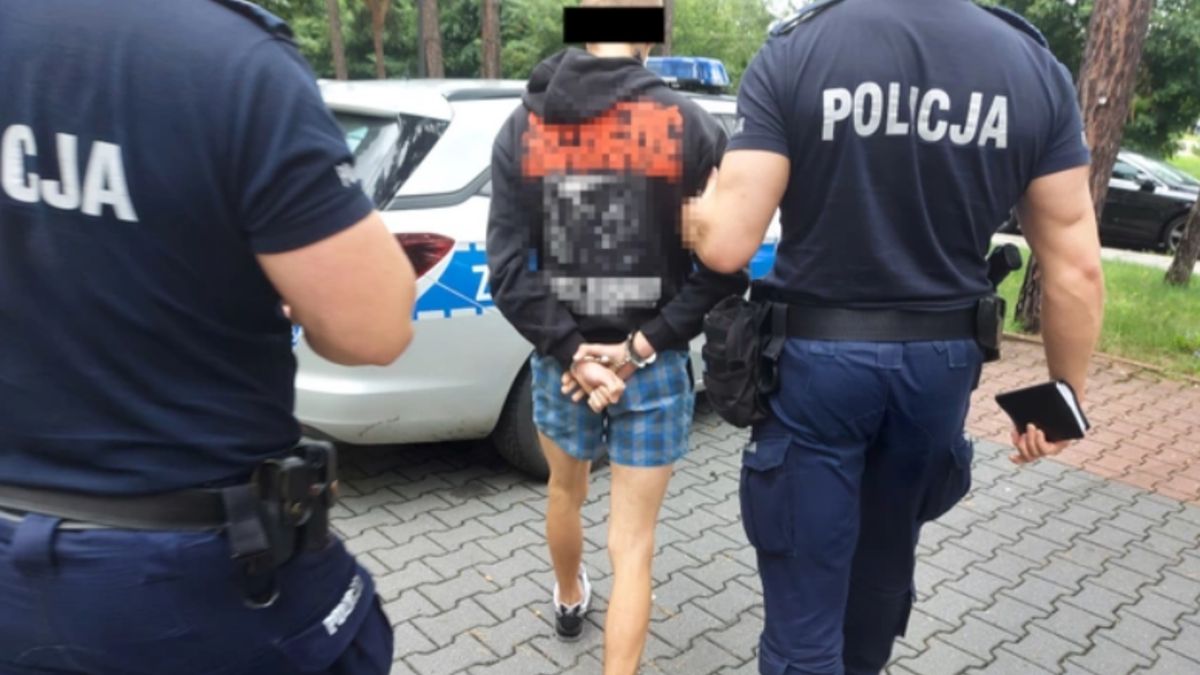 18-latek, który zdemolował szkołę, trafił w ręce policji 
