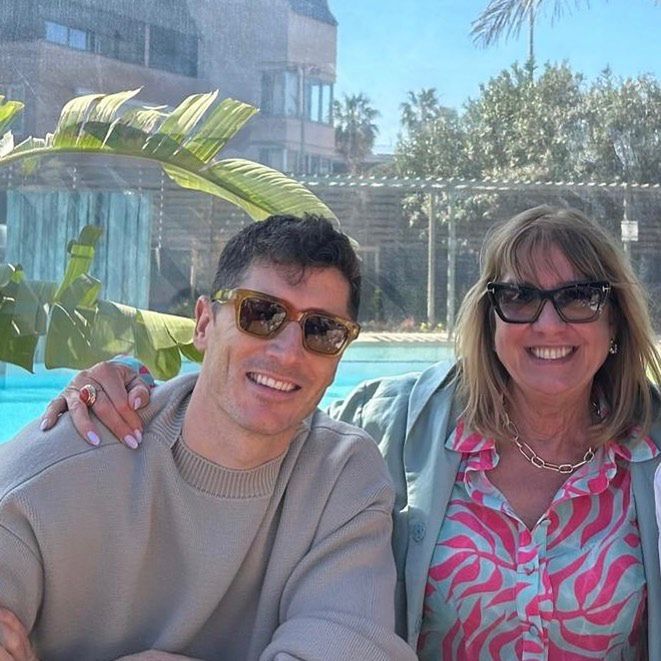 Robert Lewandowski i pana Iwona
