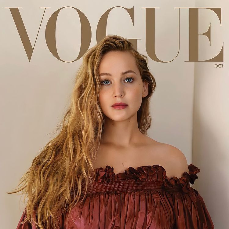 Jennifer Lawrence w sesji dla Vogue