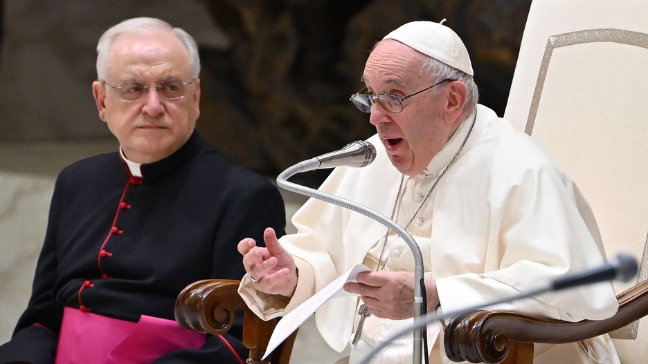 Pope Francis leads the weekly general audience in the Paul VI hall, Vatican City, 24 August 2022. EPA/ETTORE FERRARI Dostawca: PAP/EPA.