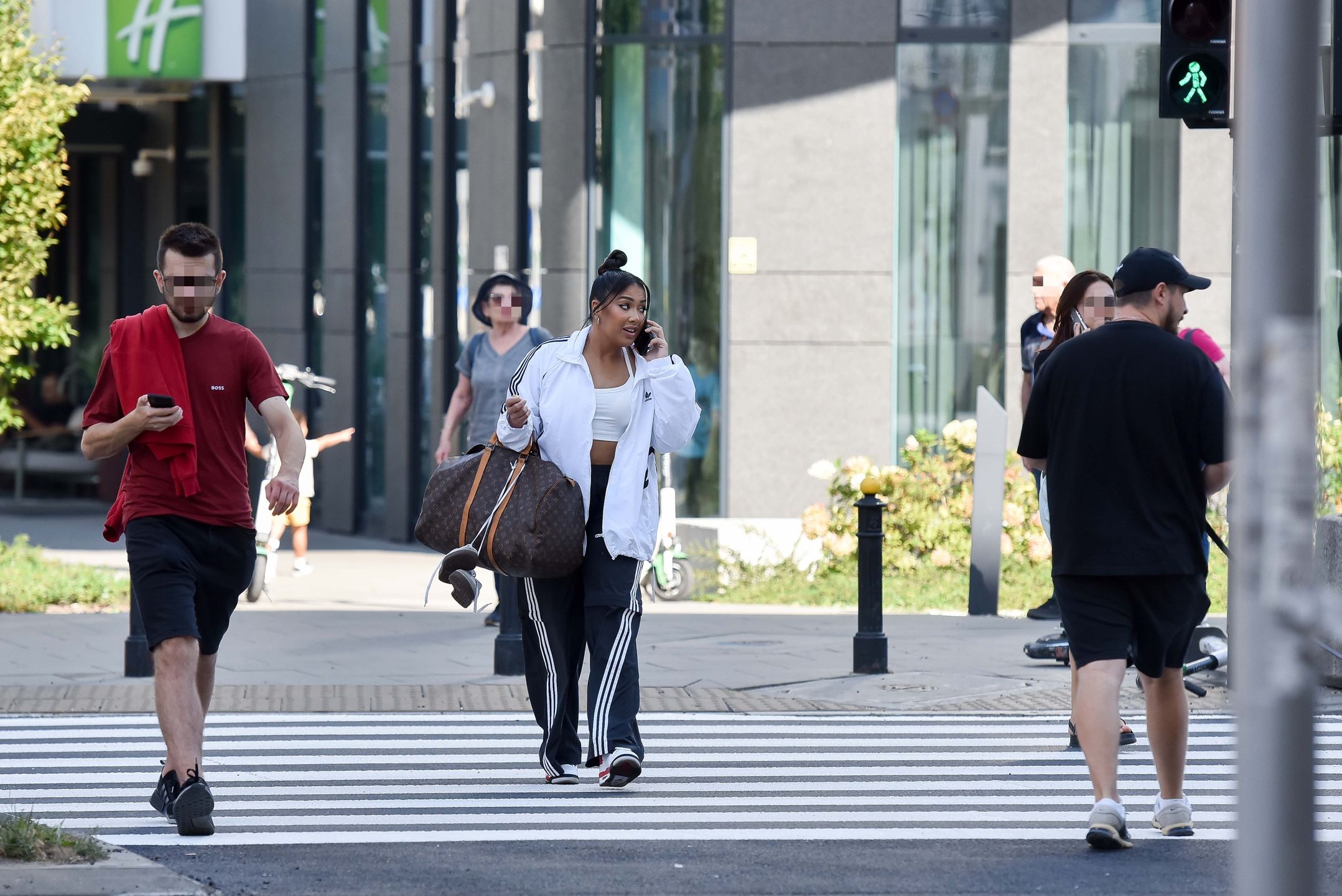 Patricia Kazadi przyjechała na siłownię