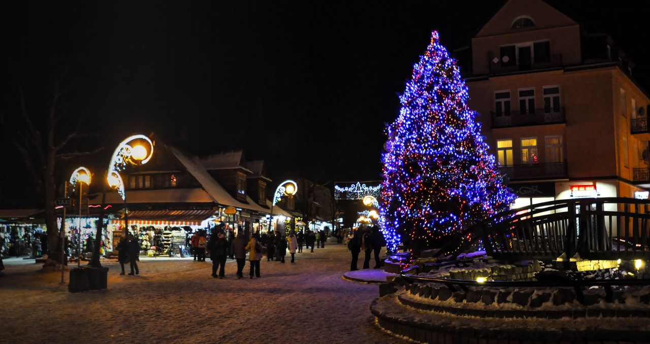 Zakopane: Świąteczne iluminacje. Ile kosztują i kto je wykonuje?