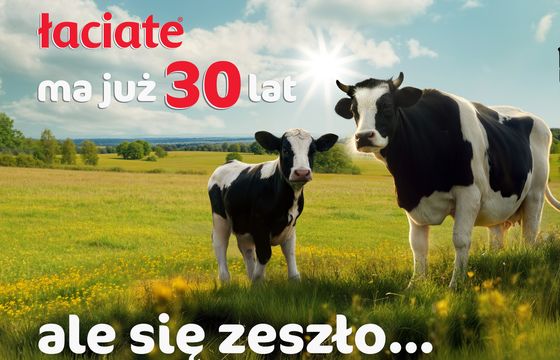 Mleko Łaciate ma 30 lat. Jubileuszowa kampania z użyciem AI