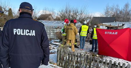 Tragiczny wybuch na ogródkach działkowych w Kępnie. 68-latek nie żyje