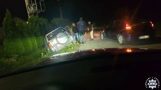 Wracali po służbie i zatrzymali dwóch pijanych kierowców. Obaj mieli około 3 promili