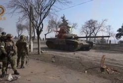 Czeczeni Kadyrowa na wojnie w Ukrainie. Nagranie z Mariupola