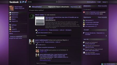 Jak zmienić wygląd FaceBooka? 1