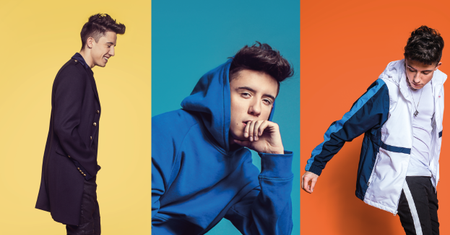Dawid Kwiatkowski reklamuje buty