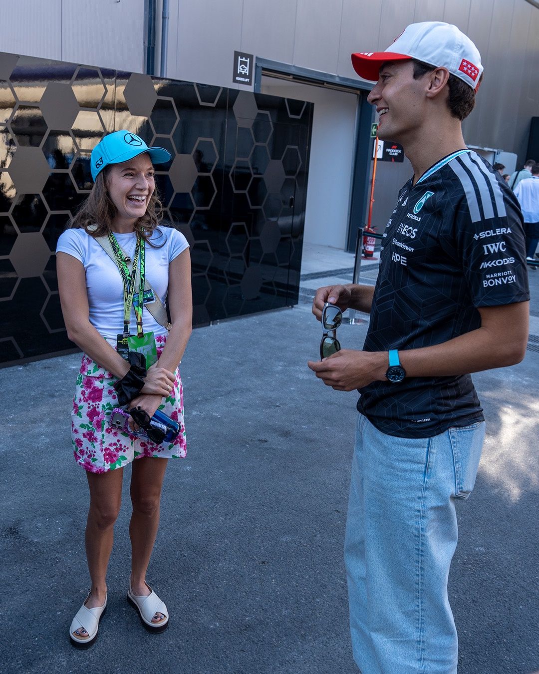 Sanah na Formule 1 w Madrycie