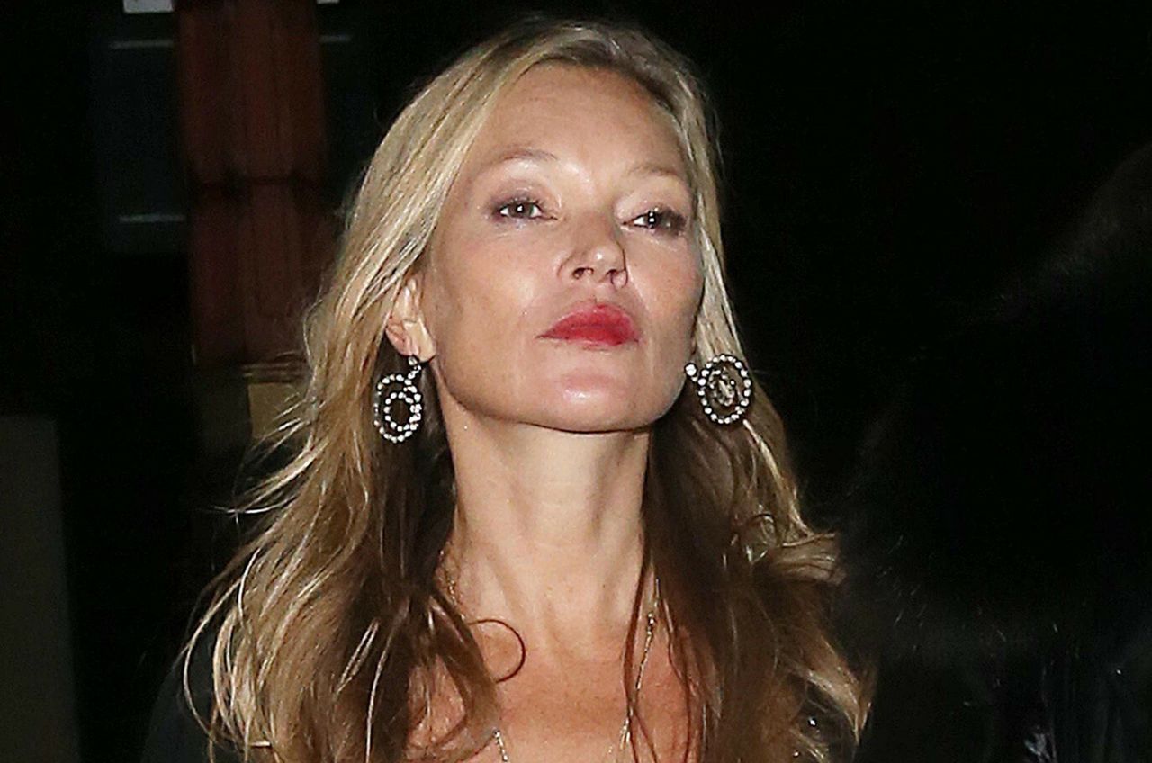 Kate Moss w prześwitach