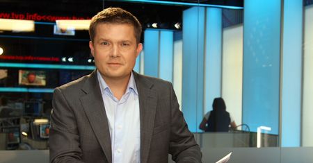 Dziennikarz TVP składa życzenia kolegom z TVN24. "Dużo z tych osób pracowało kiedyś w TVP"