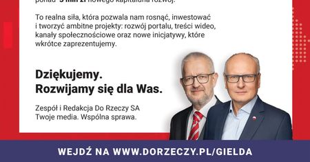 Do Rzeczy S.A. pozyskała 3 mln zł od inwestorów. Debiut na NewConnect celem na I półrocze 2026 r.
