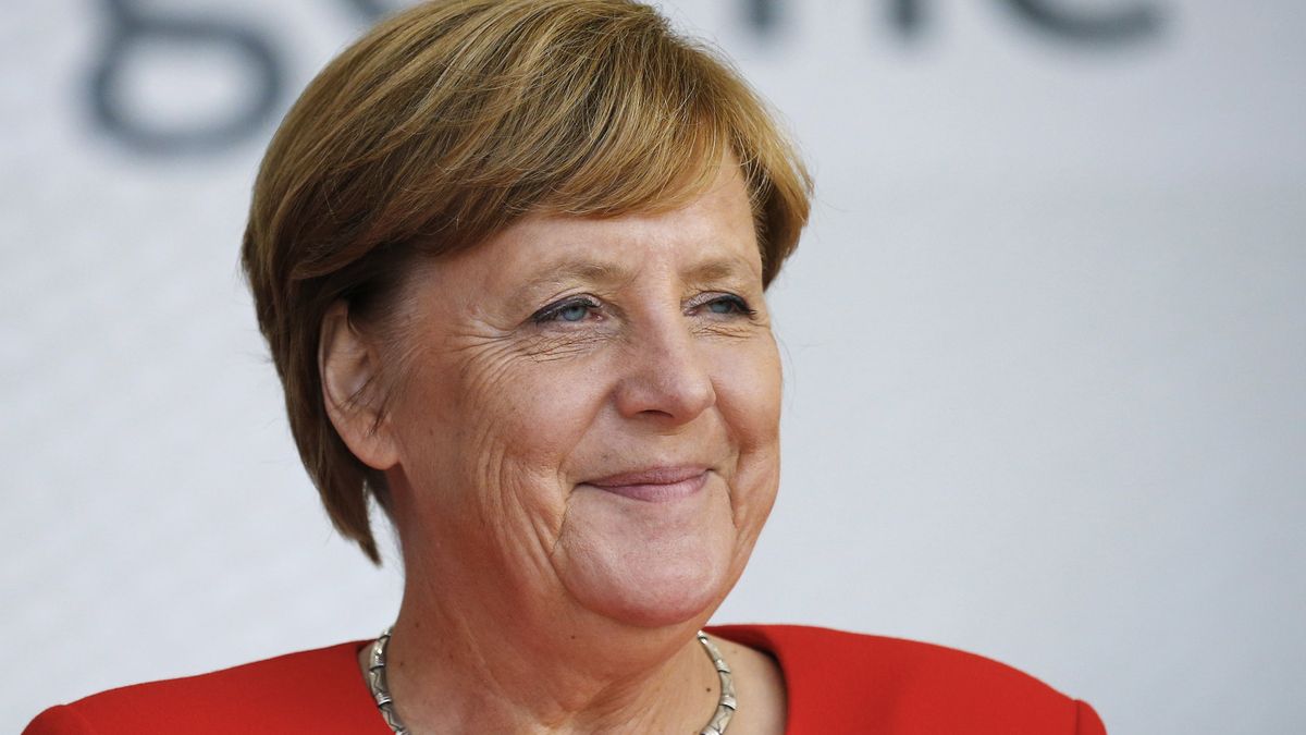 Angela Merkel ma powody do zadowolenia. Coraz więcej wskazuje na to, że to właśnie Frankfurt wygra wyścig o miano stolicy europejskiej bankowości