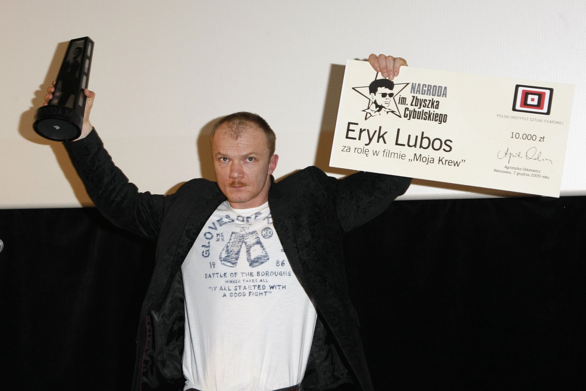 Eryk Lubos w 2009 r.