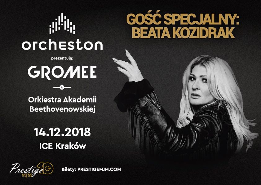 Diva polskiej sceny muzycznej - Beata Kozidrak zaśpiewa podczas Orchestonu!