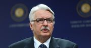 Waszczykowski ostrzega w "Die Welt" przed końcem Unii Europejskiej