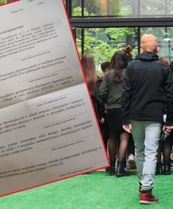 Powrót do szkoły. Matka 16-latka z Elbląga pokazała deklarację dla rodziców. Chodzi o ryzyko "nieodwracalnego uszkodzenia płuc i zgon" ucznia