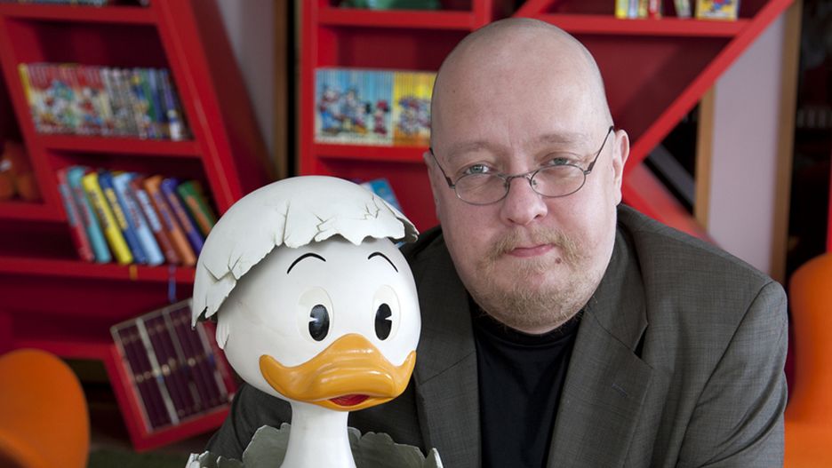 Kari Korhonen, autor albumu "Pamiętniki Sknerusa McKwacza"