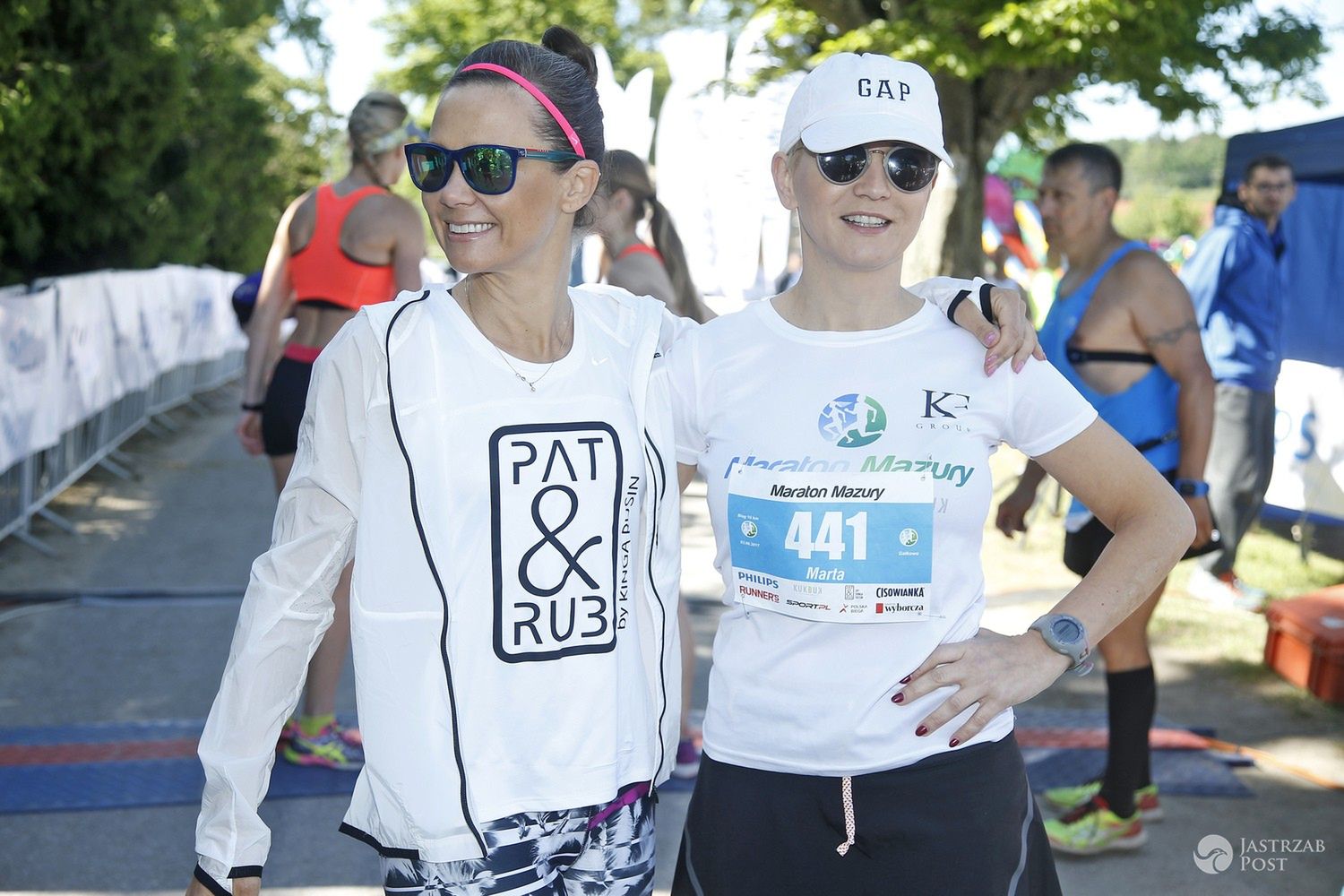 Marta Kuligowska, Kinga Rusin - Bieg w Gałkowie