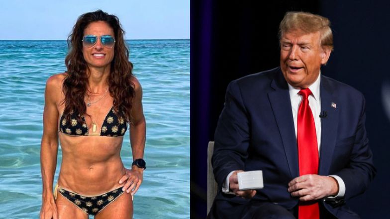 Gabriela Sabatini i Donald Trump