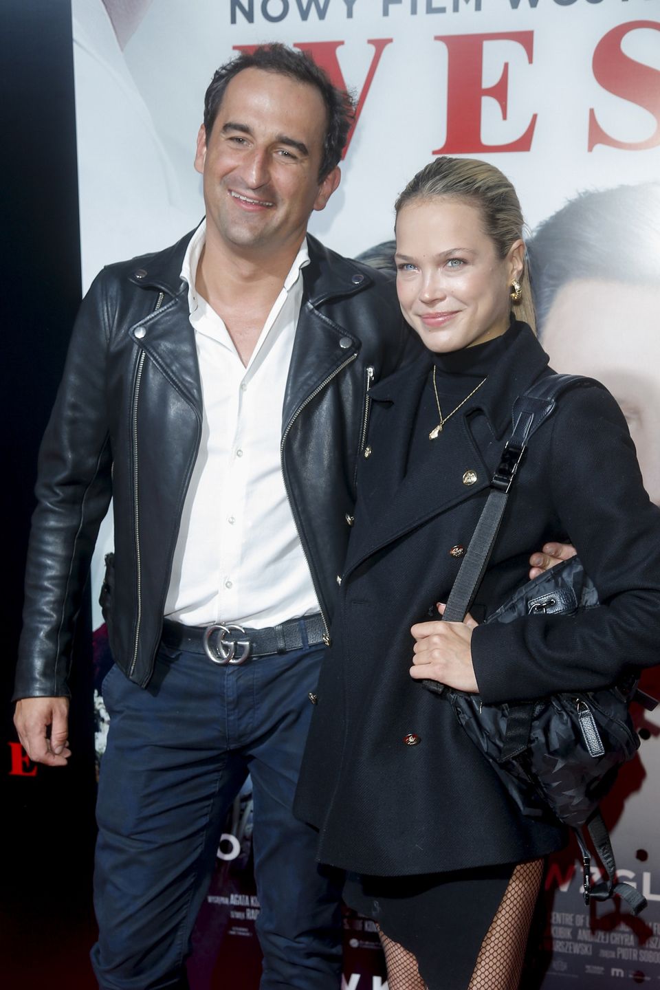 Dagmara Bryzek i Michał Koterski na premierze "Wesela"