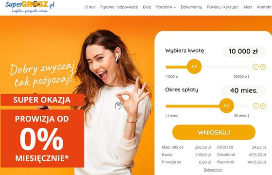 W serwisie pożyczkowym umowy "samemu ze sobą". UOKiK stawia zarzuty