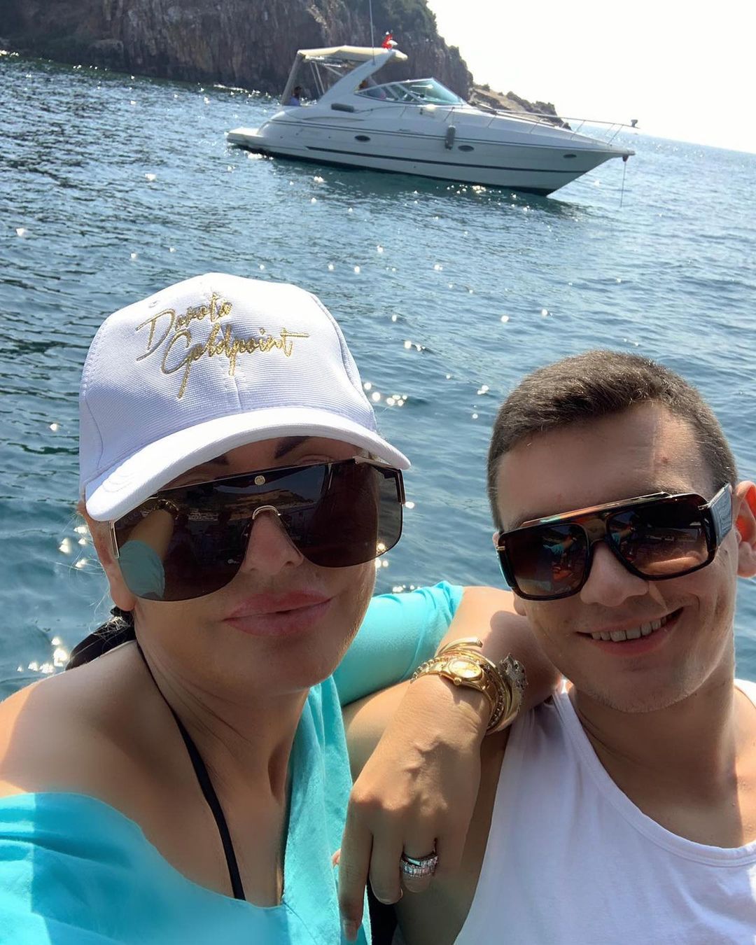 Dagmara Kaźmierska i Conan na wakacjach