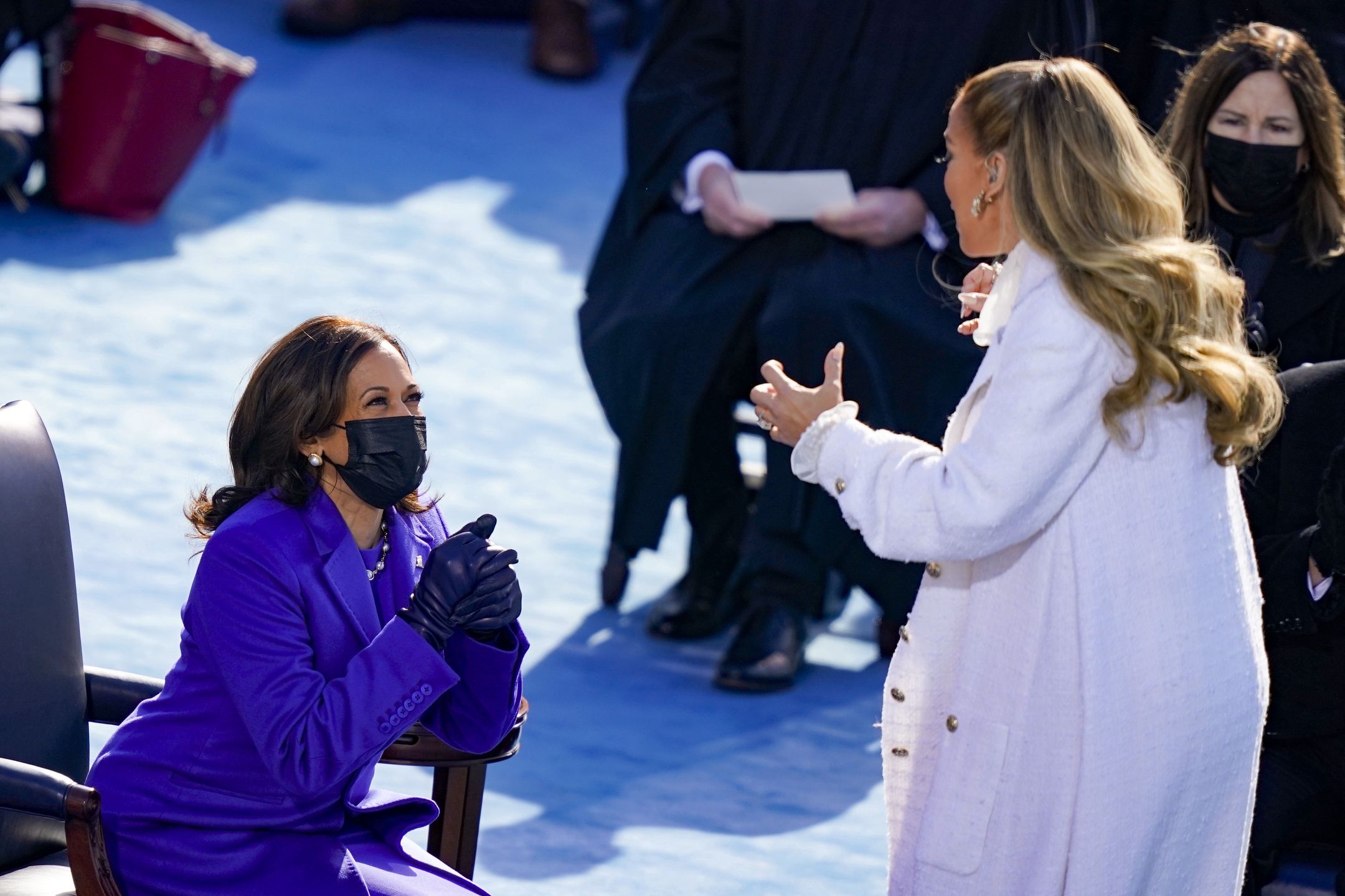 Kamala Harris, Jennifer Lopez