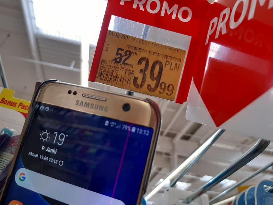 Promocja na sklepie, przy kasie zapłacisz normalną cenę