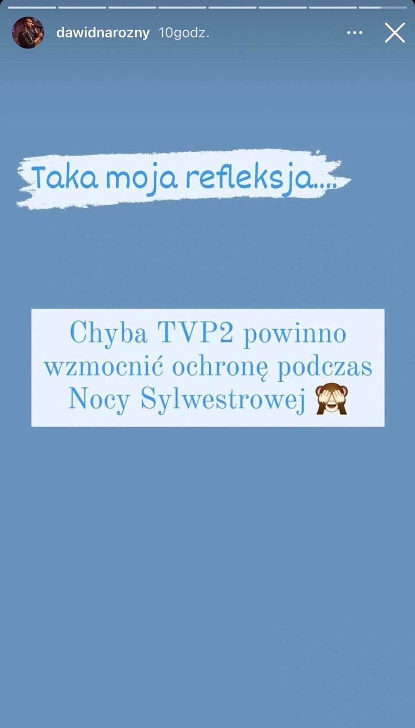 Instagram Dawida Narożnego