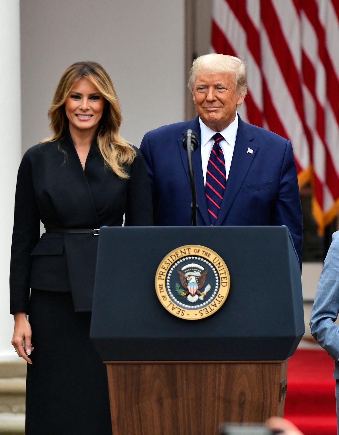 Melania Trump podejrzewana o korzystanie z sobowtórów