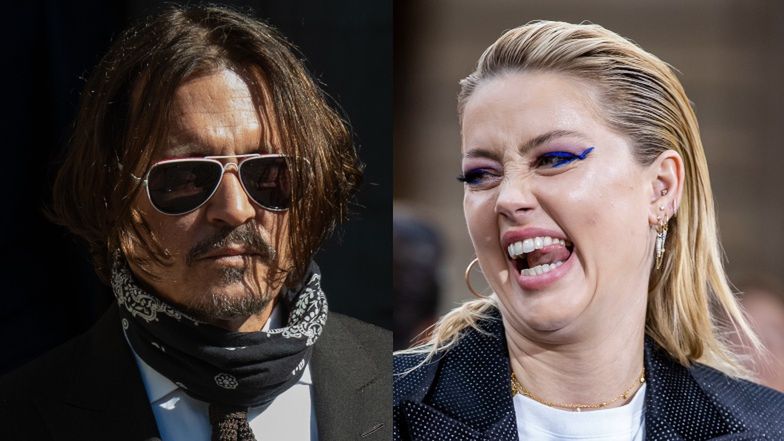 Johnny Depp oskarża Amber Heard o spożywanie dwóch butelek wina dziennie