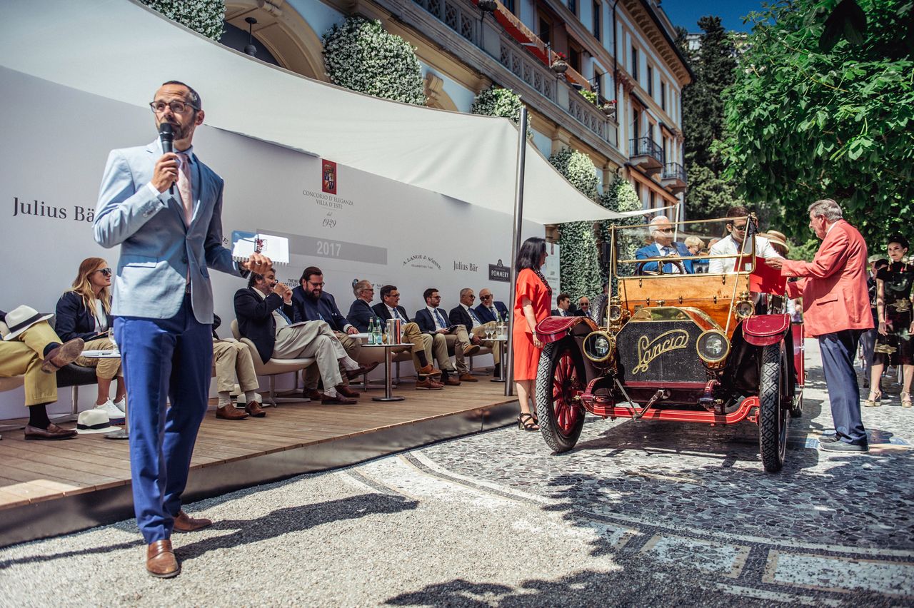 Najstarsza istniejąca na świecie Lancia 12 HP Tipo 51 Alfa z 1908 r. Nadwozie Double Phaeton, Miller Bros, własność Corrado Lopresto.