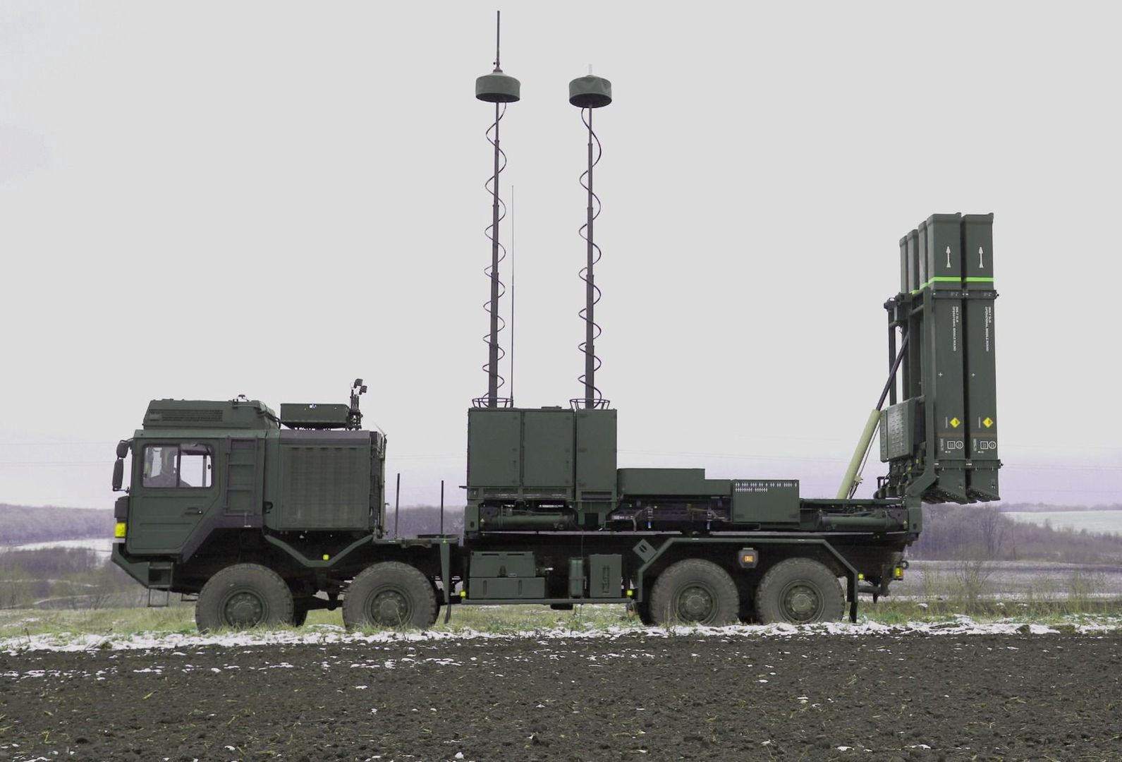 System obrony powietrznej IRIS-T w Ukrainie