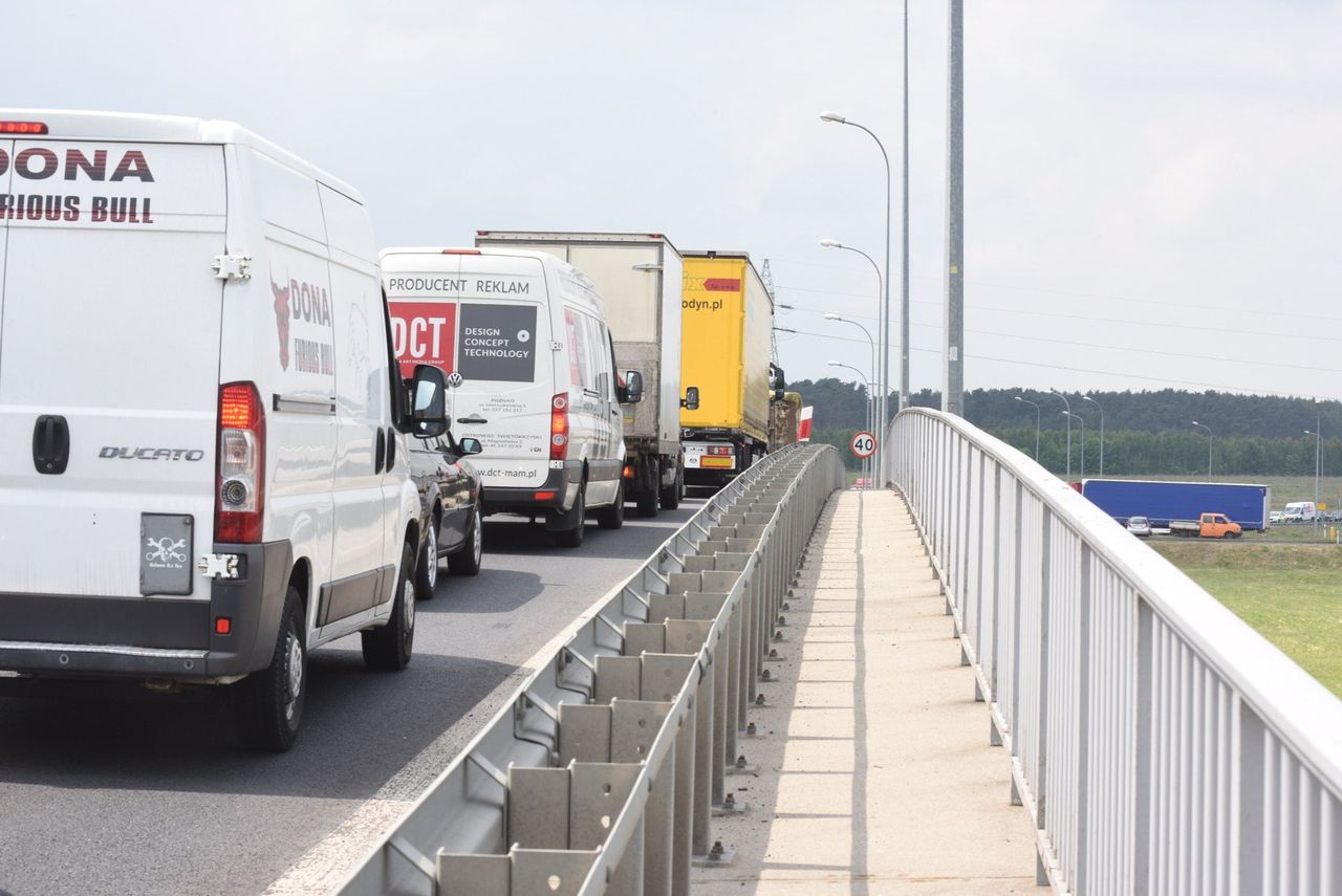 Lubuskie: Korki na trasie Zielona Góra - Sulechów na S3