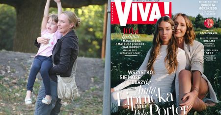 Anita Lipnicka pozuje z 20-LETNIĄ CÓRKĄ na okładce "Vivy!". "Odziedziczyła urodę po matce" (ZDJĘCIA)