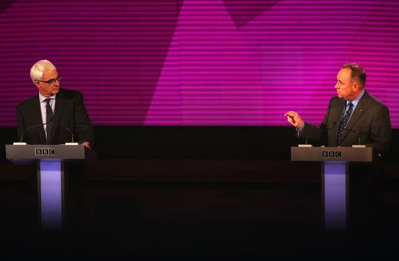 Niepodległość Szkocji. Politycy starli się w ostatniej debacie przed referendum