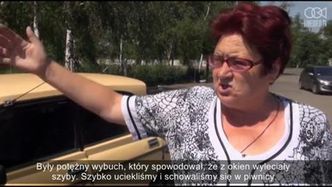 Ostrzał z moździerzy zniszczył domy na Ukrainie