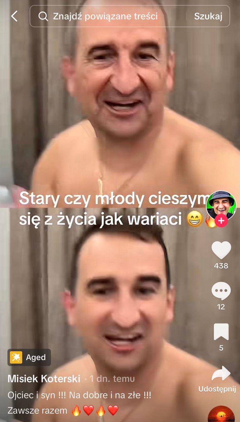 Gwiazdy postarzają się na Tik Toku