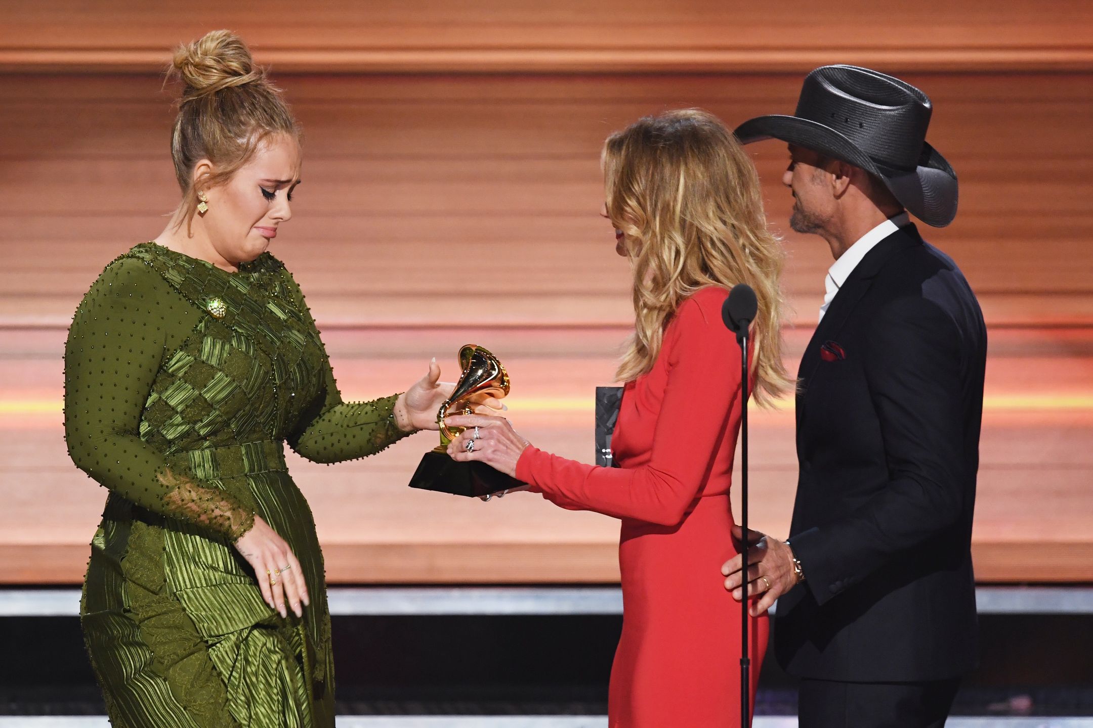 59th GRAMMY Awards - Adele 