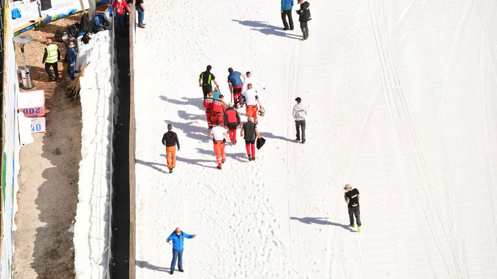 Zdjęcie okładkowe artykułu: Getty Images / Bjoern Reichert/NordicFocus / Na zdjęciu: Daniel Andre Tande zaliczył bolesny upadek podczas serii próbnej w Planicy