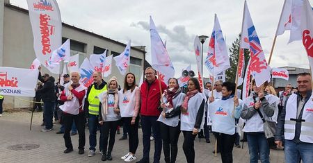 Protest związkowców z Pepco. Nie dogadują się z władzami spółki