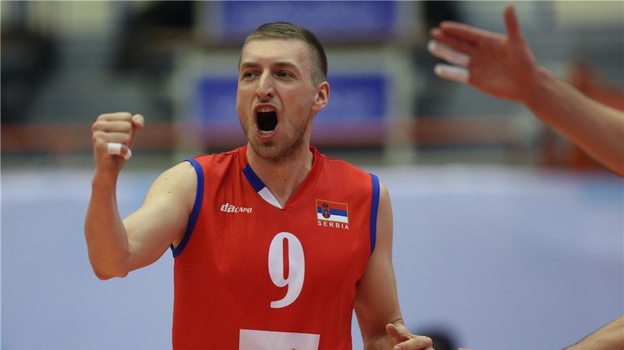 Materiały prasowe / FIVB / Nikola Jovović jest rozgrywającym reprezentacji Serbii