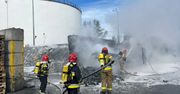 Kłęby dymu nad Gdańskiem. Pożar w porcie