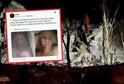 Bestialstwo Rosjan. Pokazała zdjęcie spod gruzów