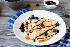 Naleśniki z jagodami