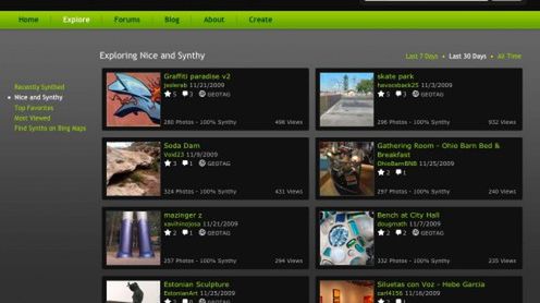 Photosynth w nowej wersji ze zmienionym interfejsem 1