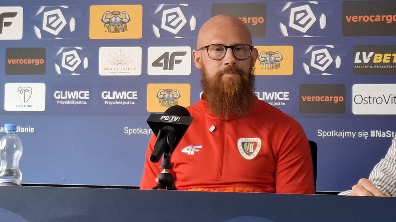 Nowy trener Piasta Gliwice mówi o swoich ambicjach
