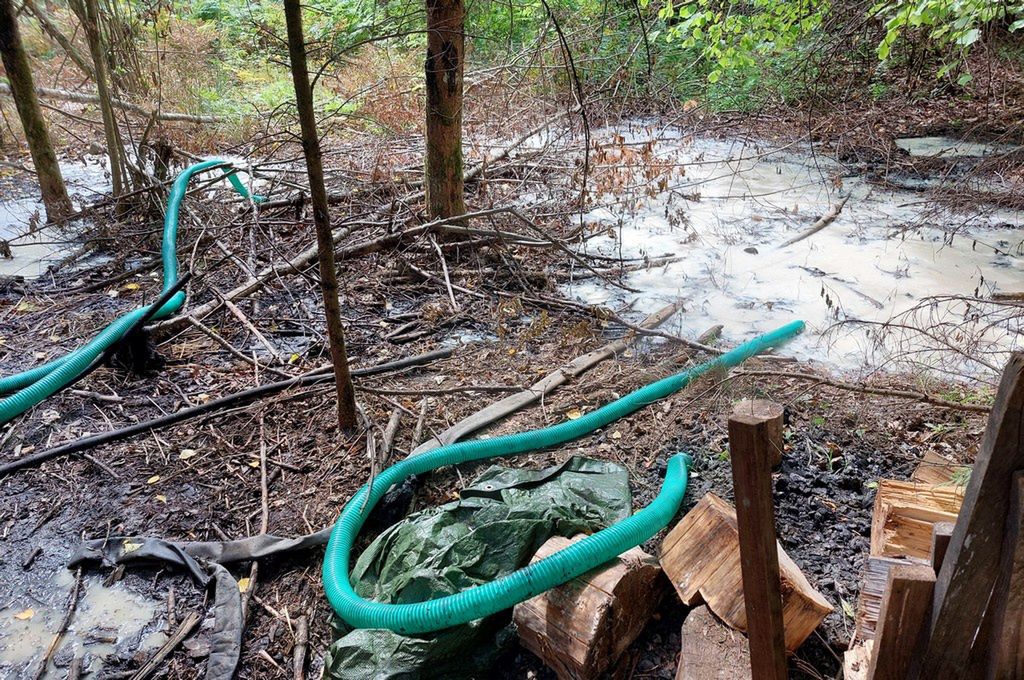 Leśna bimbrownia na Podlasiu. 29-latek wpadł na gorącym uczynku